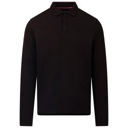 мъжки,блузи,с,яка,trespass,leblanc,long,sleeve,polo,black,(black)