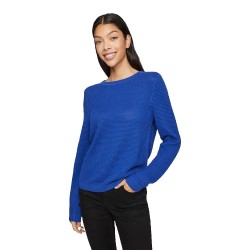 блуза,дамски,пуловери,дамски,плетени,дрехи,vila,dalo,sweater,mazarine,blue,(blue)