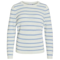 блуза,дамски,пуловери,дамски,плетени,дрехи,vila,dalo,sweater,white,alyssum,kentucky,blue,(white)