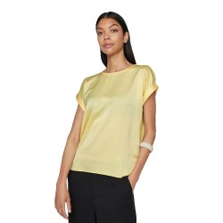 дамски,блузи,дамски,ризи,vila,ellette,short,sleeve,blouse,pale,banana,(yellow)