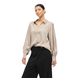 риза,с,дълъг,ръкав,дамски,блузи,дамски,ризи,vila,enna,ravenna,long,sleeve,shirt,cement,(beige)