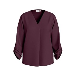 дамски,блузи,дамски,ризи,vila,josa,3,4,sleeve,blouse,fig,(purple)