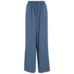 панталони,дамски,панталони,vila,josa,wide,leg,fit,high,waist,pants,vintage,indigo,(blue)
