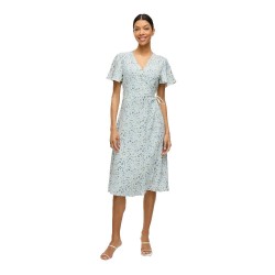 рокля,дамски,поли,и,рокли,vila,lovie,wrap,short,sleeve,midi,dress,kentucky,blue,aly,(blue)