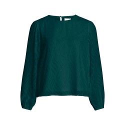 дамски,блузи,дамски,ризи,vila,mika,long,sleeve,blouse,ponderosa,pine,(green)