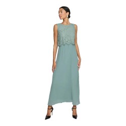 рокля,дамски,поли,и,рокли,vila,milina,lace,sleeveless,dress,green,milieu