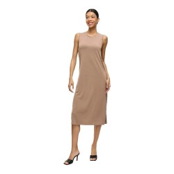рокля,дамски,поли,и,рокли,vila,modala,sleeveless,midi,dress,mountain,trail,(brown)