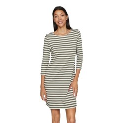 рокля,дамски,поли,и,рокли,vila,ninny,3,4,sleeve,dress,dusty,olive,snow,white,(green,white)