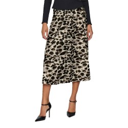 пола,дамски,поли,и,рокли,vila,nitban,print,midi,skirt,birch,astrid,(beige)