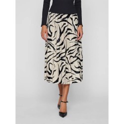пола,дамски,поли,и,рокли,vila,nitban,print,midi,skirt,white