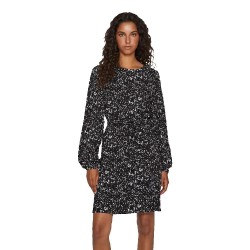 рокля,дамски,поли,и,рокли,vila,peffi,long,sleeve,dress,black,(black,beauty,dew)