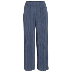 панталони,дамски,панталони,vila,plisa,culotte,high,waist,pants,vintage,indigo,(blue)