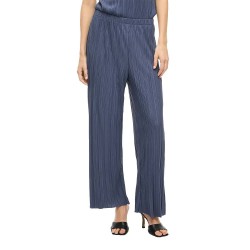 панталони,дамски,панталони,vila,plisa,loose,fit,high,waist,pants,vintage,indigo,(blue)