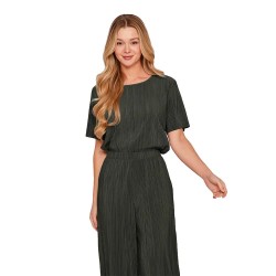 дамски,блузи,дамски,ризи,vila,plisa,short,sleeve,blouse,green,(deep,depths)