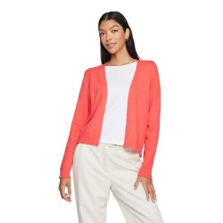 жилетка,дамски,пуловери,дамски,плетени,дрехи,vila,ril,short,cardigan,dubarry,dark,melange,(orange)