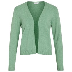 жилетка,дамски,пуловери,дамски,плетени,дрехи,vila,ril,short,cardigan,winter,green,melange,(green)