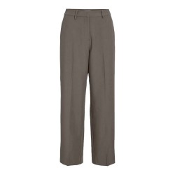 панталони,дамски,панталони,vila,siffe,straight,fit,high,waist,pants,falcon,melange,(grey)