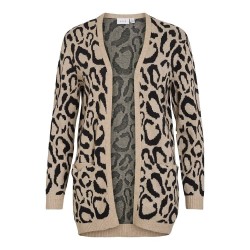 жилетка,дамски,пуловери,дамски,плетени,дрехи,vila,tif,open,cardigan,natural,melange,jacquard,leo