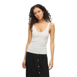 тениска,дамски,тениски,vila,wennie,rib,sleeveless,t,shirt,cloud,dancer,(white)
