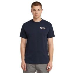 тениска,мъжки,тениски,g,star,back,arch,short,sleeve,t,shirt,blue,(salute)
