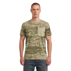 тениска,мъжки,тениски,g,star,camo,pocket,short,sleeve,t,shirt,green