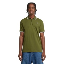 блуза,с,яка,мъжки,блузи,с,яка,g,star,dunda,slim,stripe,short,sleeve,polo,mayfly,(green)