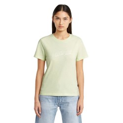 тениска,дамски,тениски,g,star,embro,logo,short,sleeve,t,shirt,green,(bright,pistache)