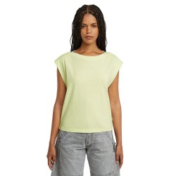 тениска,дамски,тениски,g,star,mini,script,logo,overdyed,sleeveless,t,shirt,yellow,(bright,pistache,gd)