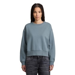 блуза,дамски,блузи,g,star,premium,core,cropped,loose,sweatshirt,grey,(axis)