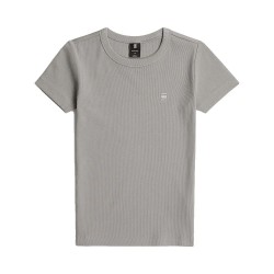 тениска,дамски,тениски,g,star,rib,short,sleeve,t,shirt,grey,(wild,dove)