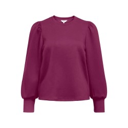блуза,дамски,блузи,object,andrea,ballon,sweatshirt,mauve,wine,(purple)
