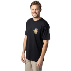 Тениска Rip curl The short sleeve T-shirt - Black (Black) тениска,мъжки,тениски,rip,curl,the,short,sleeve,t,shirt,black,(black)