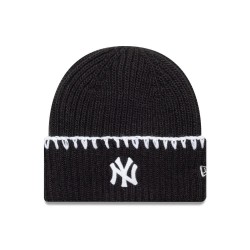 шапка,всички,шапки,new,era,mlb,chunky,topstitch,new,york,yankees,beanie,black,(black)