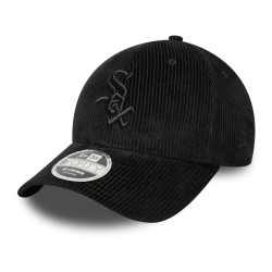 Шапка New era MLB Cord 9Forty Mc Chicago White Sox cap - Black (Black) шапка,всички,шапки,new,era,mlb,cord,9forty,mc,chicago,white,sox,cap,black,(black)