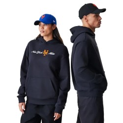 Суичър New era MLB Grphc Oversize New York Mets hoodie - Black (Black) суичър,мъжки,пуловери,new,era,mlb,grphc,oversize,new,york,mets,hoodie,black,(black)
