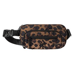 Чанта New era Mlb Leopard Quilted New York Yankees waist bag - Brown (Black) чанта,всички,чанти,new,era,mlb,leopard,quilted,new,york,yankees,waist,bag,brown,(black)
