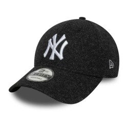 Шапка New era MLB Melton Wool 9Forty New York Yankees cap - Black (Black) шапка,всички,шапки,new,era,mlb,melton,wool,9forty,new,york,yankees,cap,black,(black)