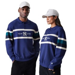 New era MLB Rugby New York Yankees long sleeve polo - Blue (Navy) мъжки,блузи,с,яка,new,era,mlb,rugby,new,york,yankees,long,sleeve,polo,blue,(navy)