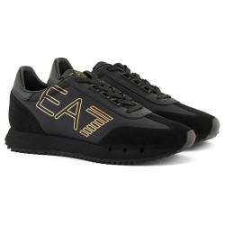 маратонки,мъжки,маратонки,ea7,emporio,armani,7x000541,af18609,trainers,triple,black,gold,(black)