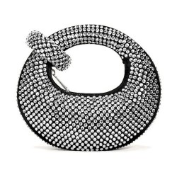 чанта,всички,чанти,jw,pei,abacus,artificial,crystal,handbag,silver,(black)