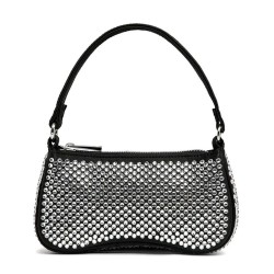 чанта,за,през,рамо,всички,чанти,jw,pei,eva,artificial,crystal,shoulder,bag,black,(black)