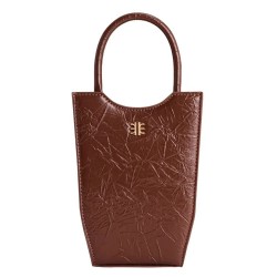 чанта,всички,чанти,jw,pei,fei,pleating,phone,handbag,umber,(brown)