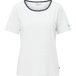 тениска,дамски,тениски,redgreen,cecilie,short,sleeve,t,shirt,blue,pastel,stripe,(white)