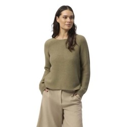 блуза,дамски,пуловери,дамски,плетени,дрехи,redgreen,julia,sweater,green,(khaki)