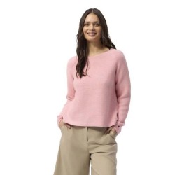 блуза,дамски,пуловери,дамски,плетени,дрехи,redgreen,julia,sweater,rose,pastel,melange,(pink)