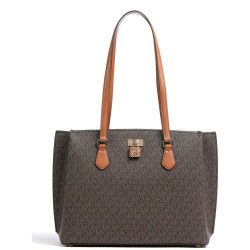чанта,всички,чанти,michael,kors,ruby,tote,bag,brown,acorn,(brown)