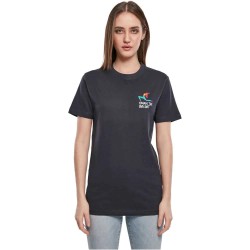 Тениска Mister tee Exhale short sleeve T-shirt - Grey (Navy) тениска,дамски,тениски,mister,tee,exhale,short,sleeve,t,shirt,grey,(navy)