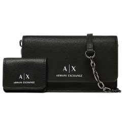 чанта,всички,чанти,armani,exchange,giselle,bag,black,(black)