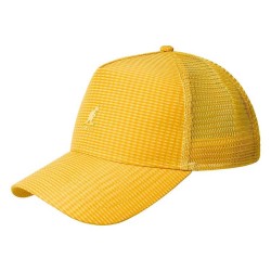 шапка,всички,шапки,kangol,seersucker,trucker,cap,yellow,(warm,apricot)