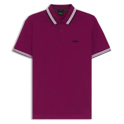 мъжки,блузи,с,яка,boss,paddy,short,sleeve,polo,purple,pink,(bright,pink)